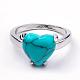 Synthetic Turquoise Rings G-S242-03-B-3