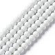 Chapelets de perles en verre peintes DGLA-S071-6mm-01-2