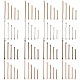 200 eslabones de barra de latón ecológicos de 20 estilos. FIND-SZ0002-32-1
