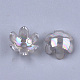 Transparentes bouchons acrylique de perles TACR-T007-07-3