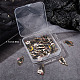SUNNYCLUE 1 Box 24Pcs Gothic Charms Bulk Crow Charms Enamel Raven Black Bird Skull Scary Halloween Skeleton Charm Rose Moon Charms for Jewelry Making Charm Necklace Bracelet Earrings DIY Supplies FIND-SC0003-78-7