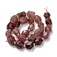 Natural Strawberry Quartz Beads Strands G-C182-10-3
