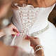 Benecreat 1 ensemble de remplacement de fermeture éclair pour robe de mariée pour femme SRIB-BC0001-08C-4