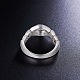 SHEGRACE Brass Finger Ring JR539A-03-4