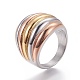 304 anelli in acciaio inox RJEW-E157-31-3