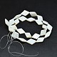 Dyed Natural Freshwater Shell Rhombus Bead Strands X-SHEL-M001-02A-2