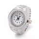 201 bracelet de montre extensible en acier inoxydable WACH-G018-03P-01-3