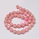 Perles facettées d'opale rose naturelle à facettes G-K066-04-6mm-3