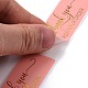Etiqueta de regalo de papel autoadhesiva de estampado en caliente youstickers DIY-A023-02B-5