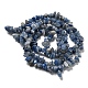 Natural Blue Aventurine Chip Beads Strands G-M205-10C-3