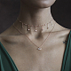 Ожерелья-подвески из стерлингового серебра с прозрачными циркониями ZO0404-2-3