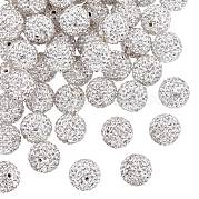 Pave disco бусины RB-Q195-14mm-001
