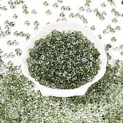 Прозрачные стеклянные бусины SEED-T007-05B