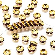 Латунные бусины разделители для поставки стразов RB-A014-Z8mm-10G