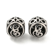 304 нержавеющая сталь бусины со стразами STAS-O002-01E-AS