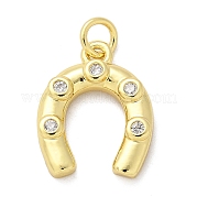 Латунные микро проложить кубического циркония подвески KK-S511-13G