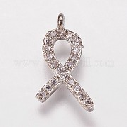 Латуни циркония кубической подвески ZIRC-K070-18P