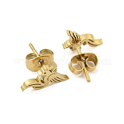Boucles d'oreilles à tige en acier inoxydable 304&nbsp;EJEW-G384-01C