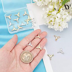 18шт 3 цвета латунные подвески&nbsp;KK-FH0002-40