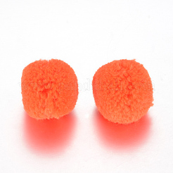 Кукла ремесло полиэстер POM POM мяч AJEW-S063-1.5cm-M