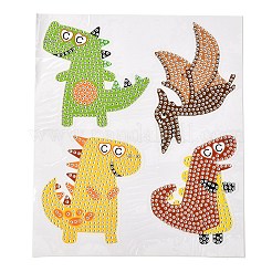 Kit di adesivi per pittura diamante dinosauro fai da te per bambini&nbsp;DIY-O016-08