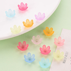 Матовые акриловые колпачки из бисера&nbsp;X-MACR-S371-07A