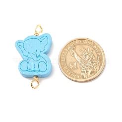 Окрашенные аэрозольной краской деревянные соединительные шармы&nbsp;PALLOY-JF01427-12