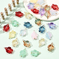 30шт стеклянные подвески&nbsp;PALLOY-YW00034