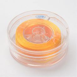Chaîne de cristal élastique plat teint écologique japonais&nbsp;EW-F005-0.6mm-08