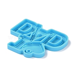 Тема дня отца diy кулон силиконовые Молды&nbsp;DIY-C030-08