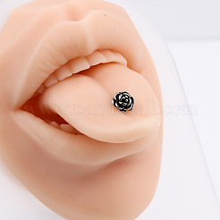 Piercing labret senza filettatura in acciaio inossidabile 316l&nbsp;WGC2550-04