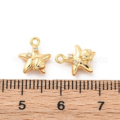 Подвески латунные горный хрусталь&nbsp;KK-E793-13G