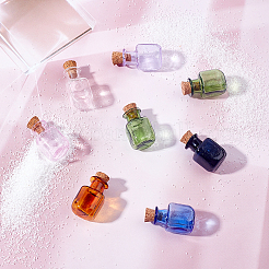 Mini bottiglie di vetro ad alto borosilicato&nbsp;GLAA-GF0001-08