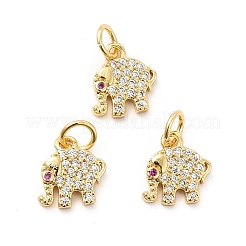 Стойки обшивки латунь микро проложить кубическую прелесть диоксида циркония&nbsp;KK-K270-17G