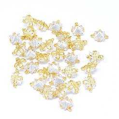 Латунные микро проложить кубических соединения циркония&nbsp;KK-F764-16G