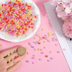 Прозрачные акриловый шар бисером&nbsp;FACR-SP0001-02A