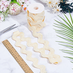 10 Yards Polyester-Wellenspitzenband&nbsp;OCOR-GF0005-96