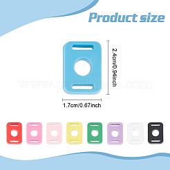 36 шт. 9-х цветные ПВХ-зажимы для шнурков&nbsp;FIND-AN0001-10