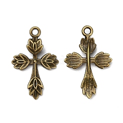 Lega di stile tibetano ciondoli gotiche&nbsp;MLF0175Y-NF