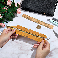 1 шт. фурнитура для шитья молний из искусственной кожи&nbsp;FIND-CL0001-17C