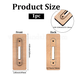 Фиксированная планка деревянный инструмент шаблон ступица резец штамп&nbsp;WOOD-WH20017-04B