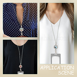 Наборы для самостоятельного изготовления полукруглого кулона&nbsp;DIY-SC0019-99C