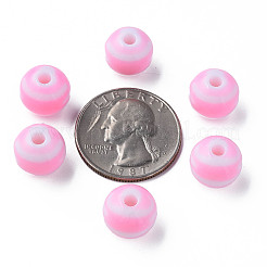 Непрозрачные полосатые акриловые бусины&nbsp;LS-MACR-S373-27A-05