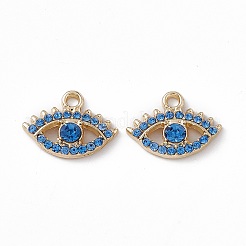 Подвески из сплава и страза&nbsp;PALLOY-P287-06G-002