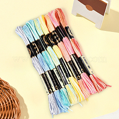 Полиэфирные нитки для вышивания&nbsp;OCOR-WH20074-13A-01A