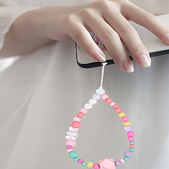 1 шт. акриловые нейлоновые веревочные ремни для мобильных устройств&nbsp;HJEW-LP0001-98