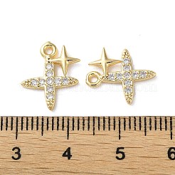 Латунные микро проложить кубического циркония подвески&nbsp;X-KK-F872-13G