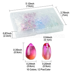 10 цвет прозрачного стекла&nbsp;GGLA-FS0001-04