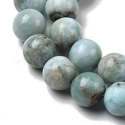 Chapelets de perles en larimar naturel&nbsp;G-B156-A01-8mm