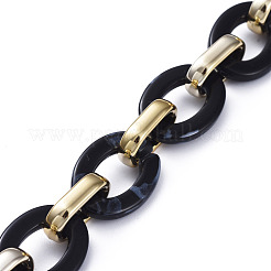 Cadenas de cable de plástico ccb hechas a mano&nbsp;AJEW-JB00682-05